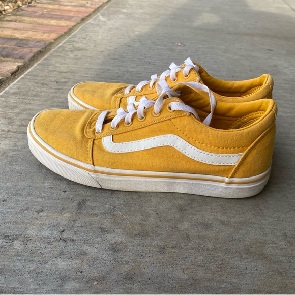 Vans Yellow Canvas Sneakers - Picture 6 of 11